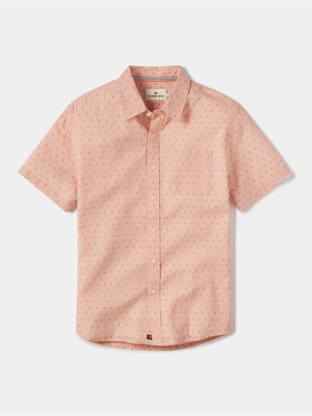 The Normal Brand Freshwater Short-Sleeve Button-Down Shirt